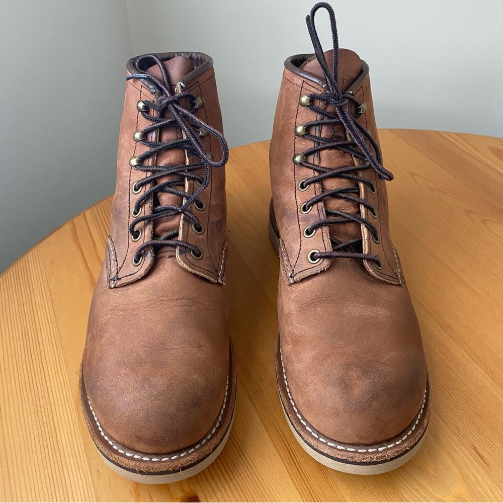 Men’s Red Wing Rover Boot, Bourbon Yuma, Size 9 - Picture 3 of 10